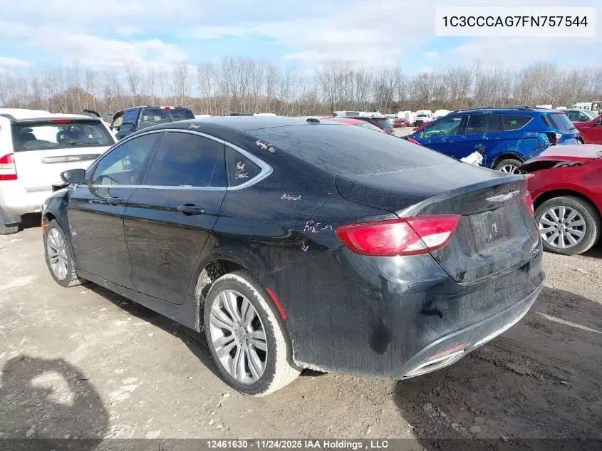 1C3CCCAG7FN757544 2015 Chrysler 200 Limited