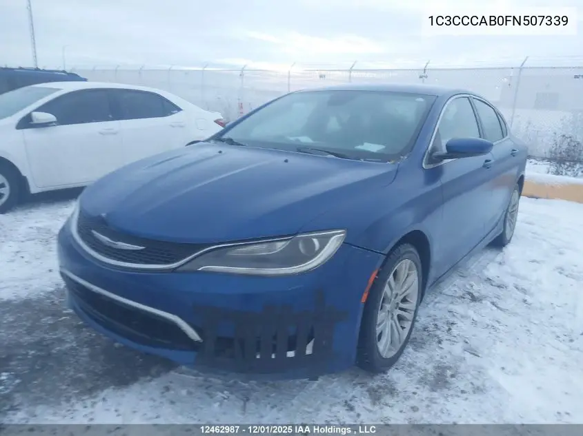 1C3CCCAB0FN507339 2015 Chrysler 200 Limited