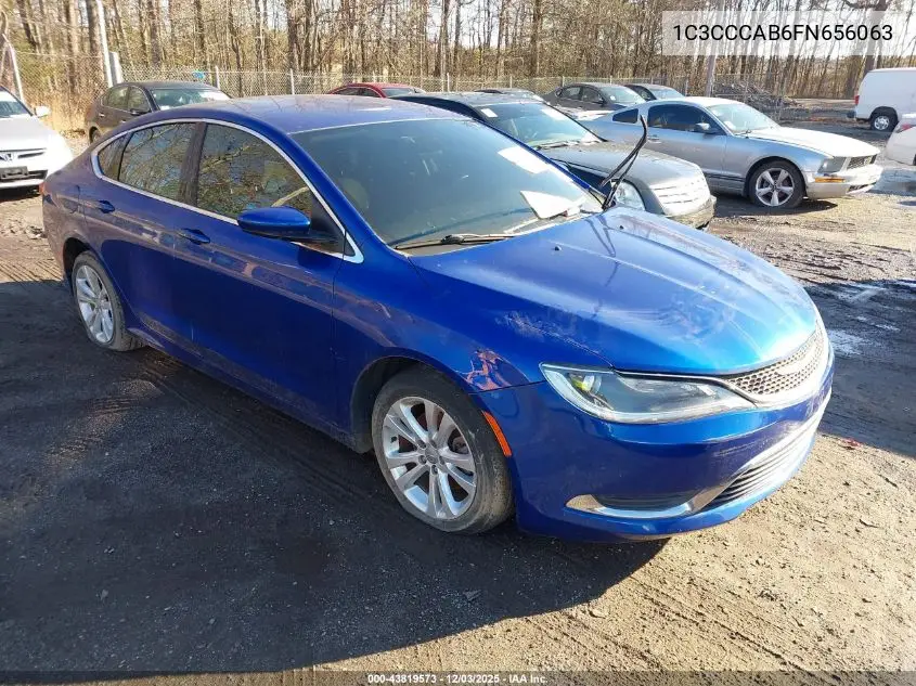 1C3CCCAB6FN656063 2015 Chrysler 200 Limited