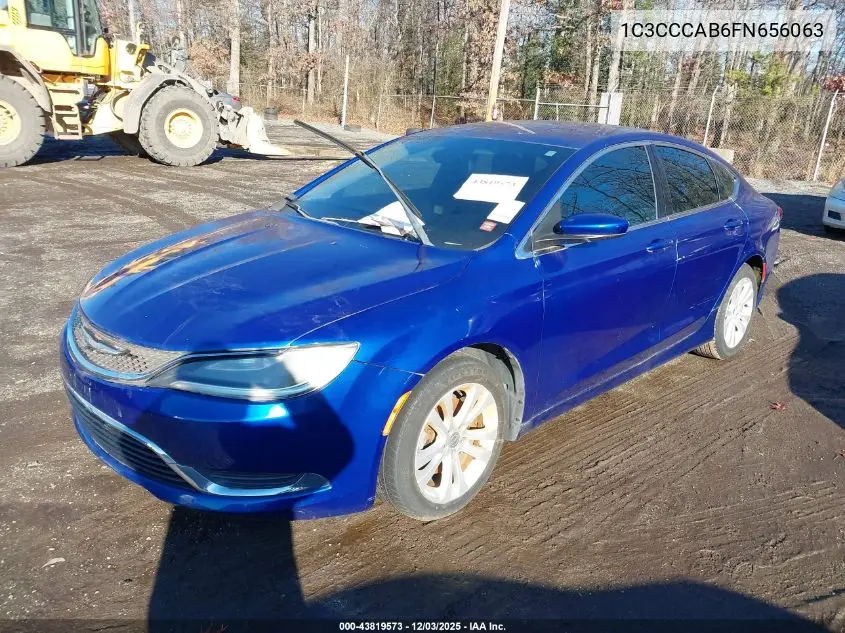 1C3CCCAB6FN656063 2015 Chrysler 200 Limited