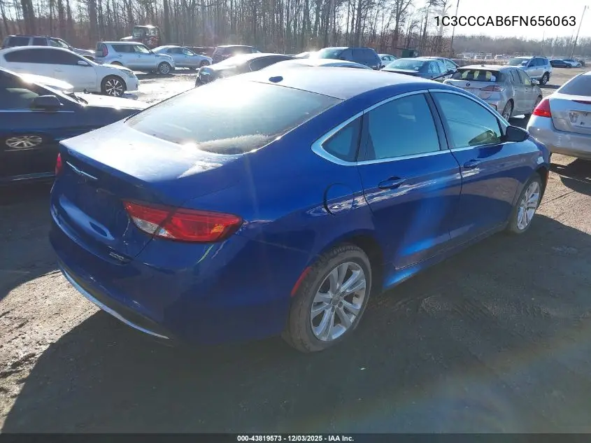 1C3CCCAB6FN656063 2015 Chrysler 200 Limited