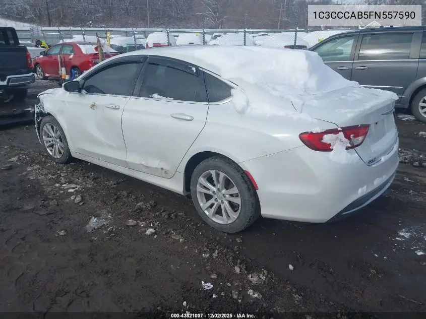 1C3CCCAB5FN557590 2015 Chrysler 200 Limited