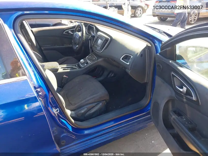 1C3CCCAB2FN633007 2015 Chrysler 200 Limited