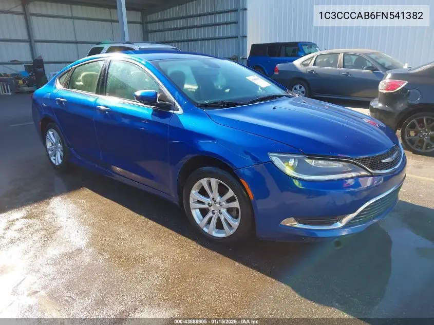1C3CCCAB6FN541382 2015 Chrysler 200 Limited