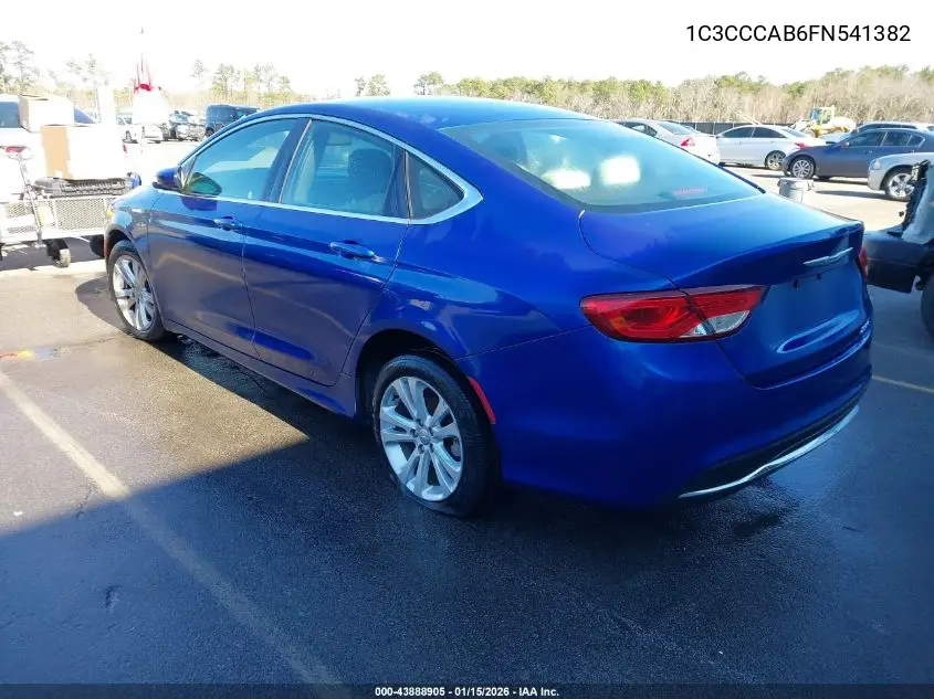 1C3CCCAB6FN541382 2015 Chrysler 200 Limited