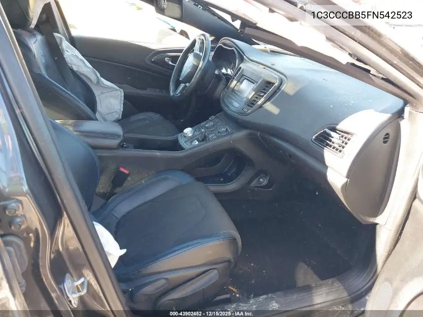 1C3CCCBB5FN542523 2015 Chrysler 200 S