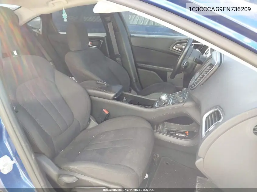1C3CCCAG9FN736209 2015 Chrysler 200 Limited