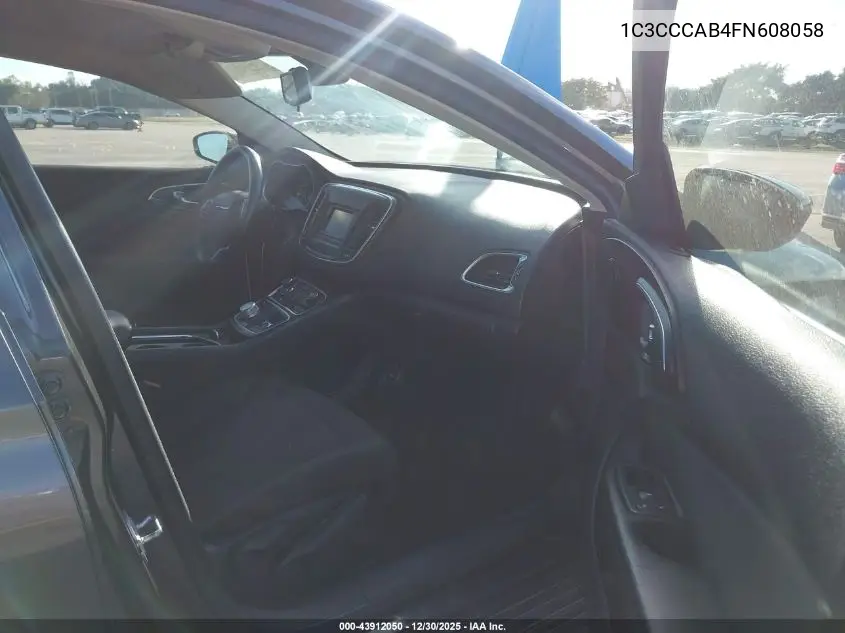 1C3CCCAB4FN608058 2015 Chrysler 200 Limited