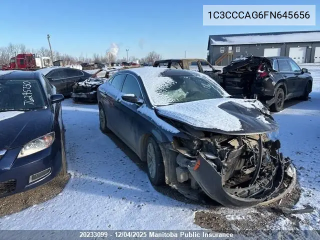 1C3CCCAG6FN645656 2015 Chrysler 200 Limited V6