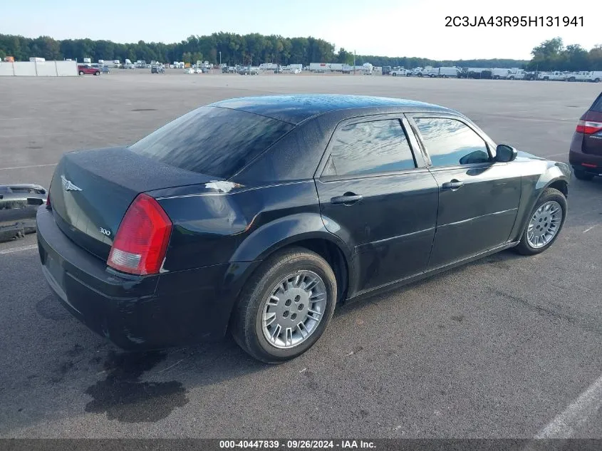 2C3JA43R95H131941 2005 Chrysler 300