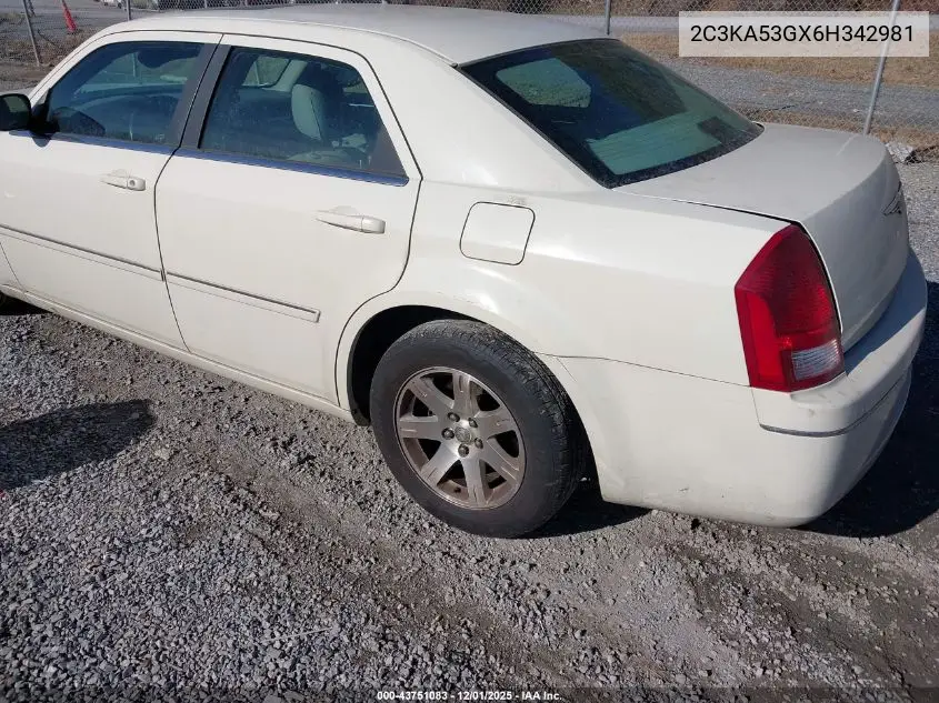2C3KA53GX6H342981 2006 Chrysler 300 Touring