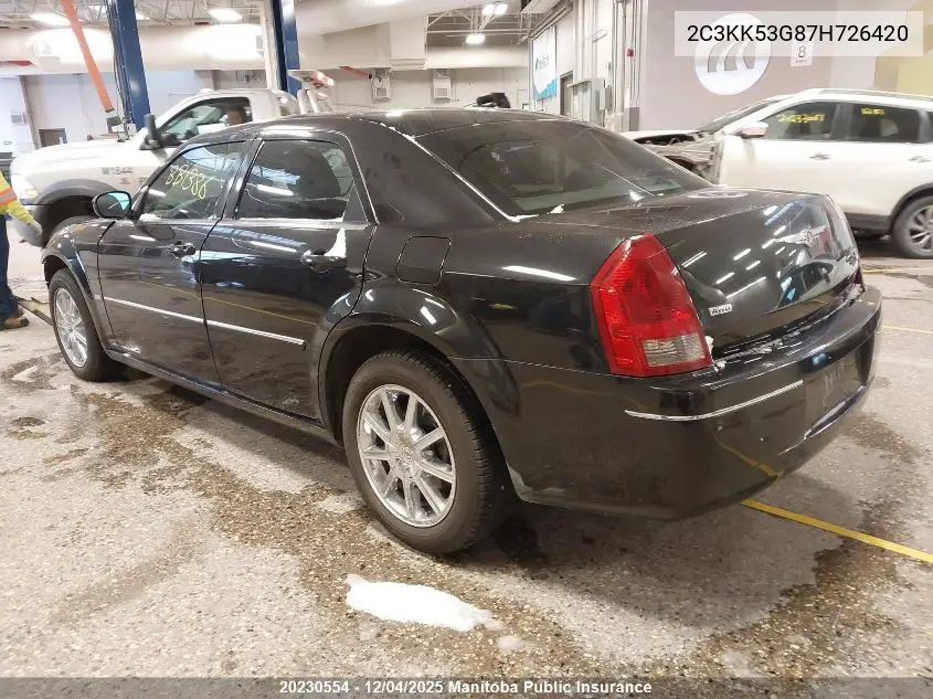 2C3KK53G87H726420 2007 Chrysler 300 Touring