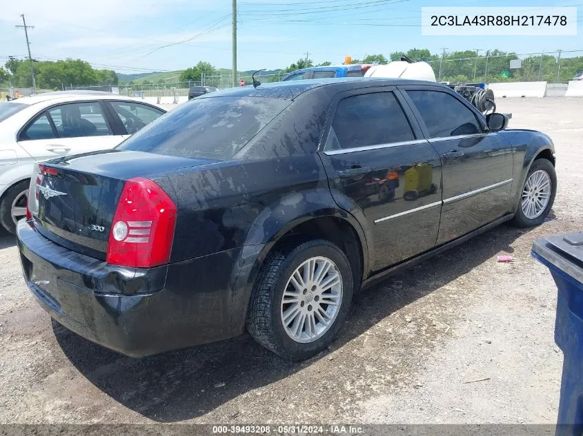 2C3LA43R88H217478 2008 Chrysler 300 Lx