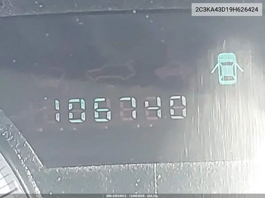 2C3KA43D19H626424 2009 Chrysler 300 Lx