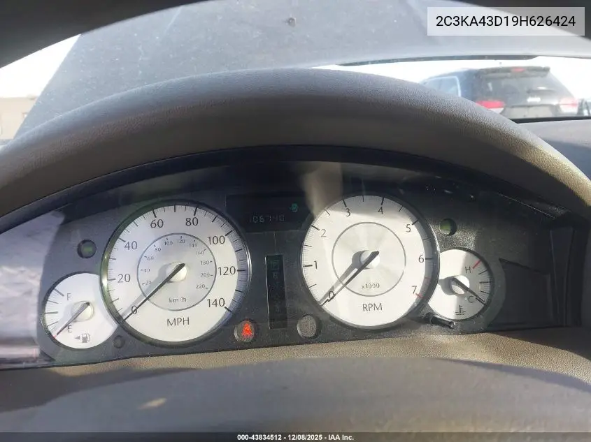 2C3KA43D19H626424 2009 Chrysler 300 Lx