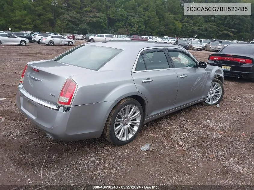 2C3CA5CG7BH523485 2011 Chrysler 300 Limited