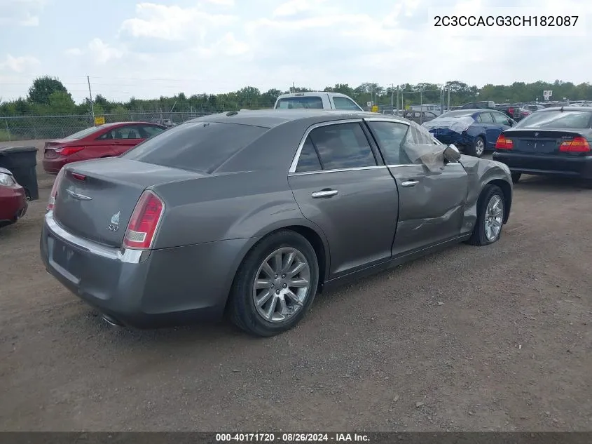 2C3CCACG3CH182087 2012 Chrysler 300 Limited