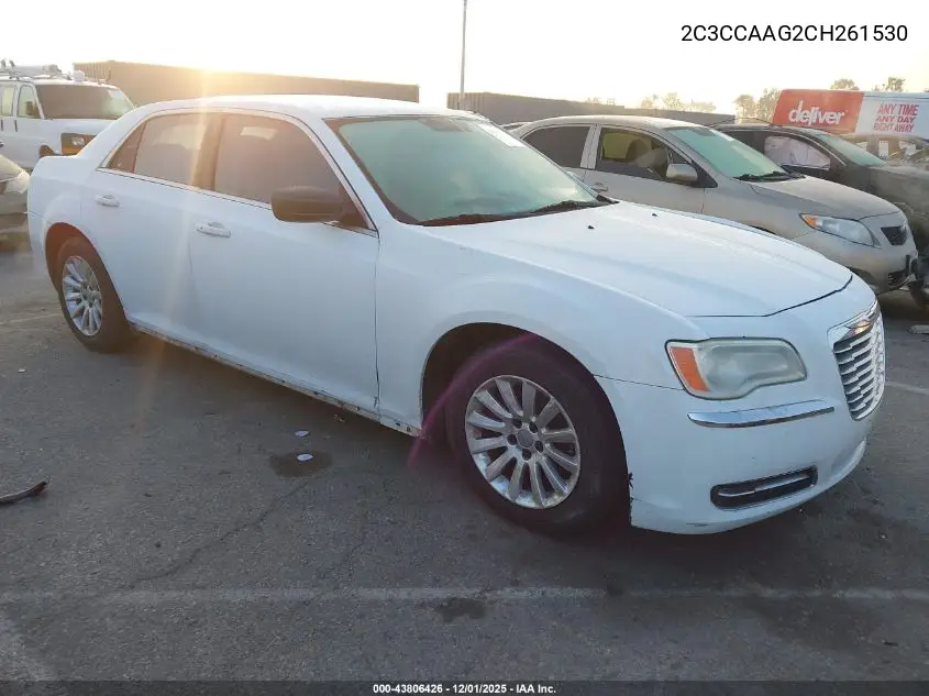 2C3CCAAG2CH261530 2012 Chrysler 300