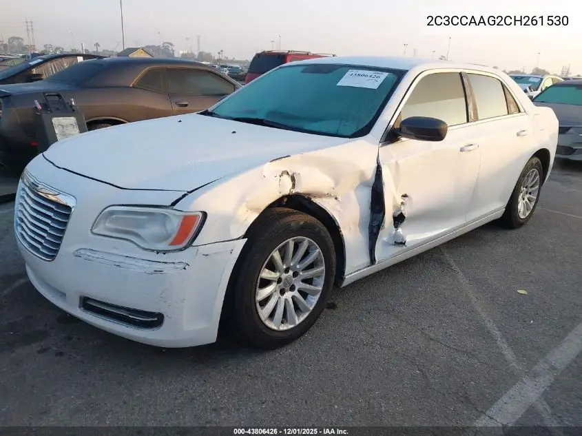 2C3CCAAG2CH261530 2012 Chrysler 300