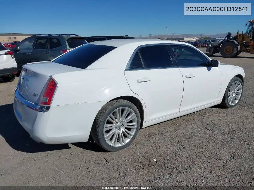 2C3CCAAG0CH312541 2012 Chrysler 300