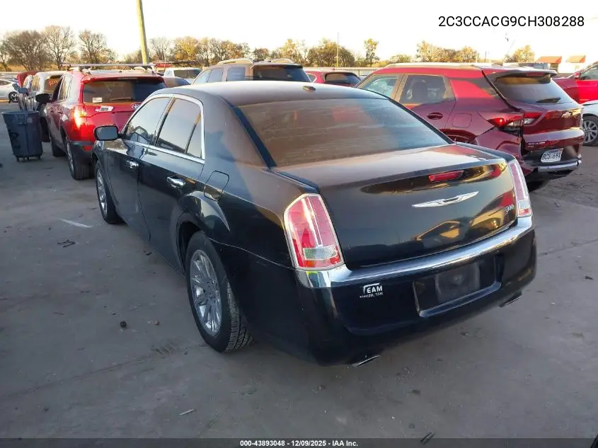 2C3CCACG9CH308288 2012 Chrysler 300 Limited