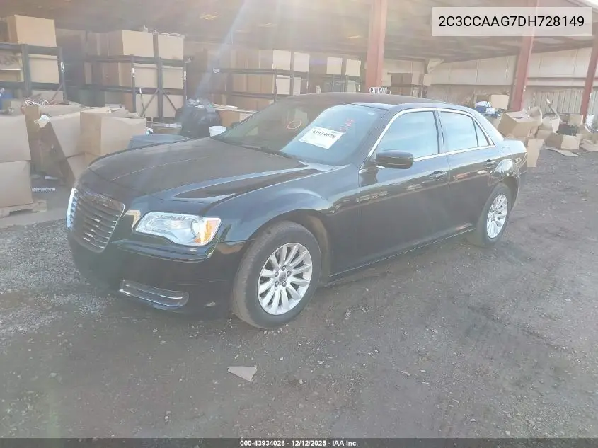 2C3CCAAG7DH728149 2013 Chrysler 300