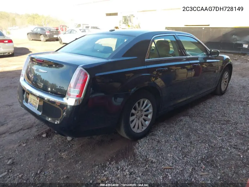 2C3CCAAG7DH728149 2013 Chrysler 300
