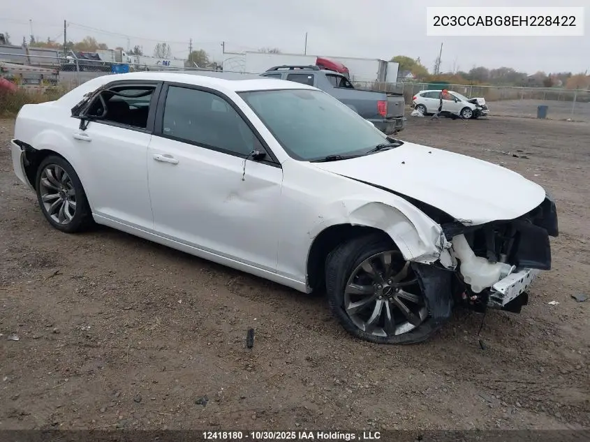 2C3CCABG8EH228422 2014 Chrysler 300 S
