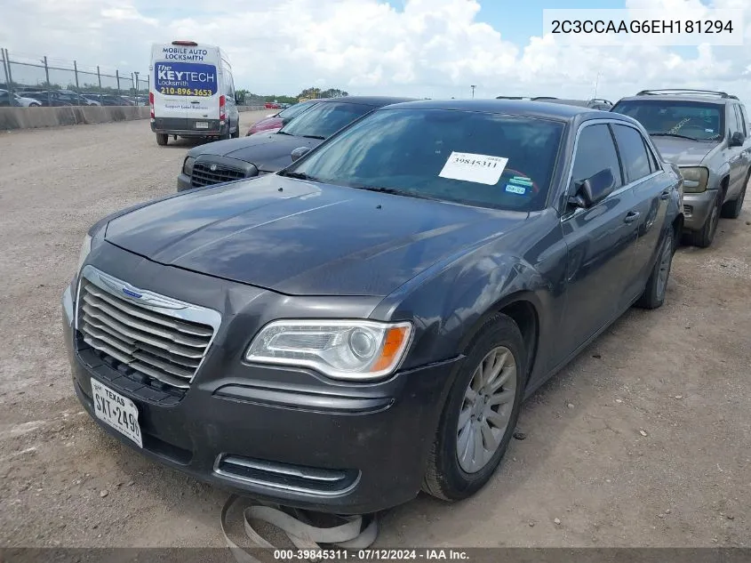 2C3CCAAG6EH181294 2014 Chrysler 300