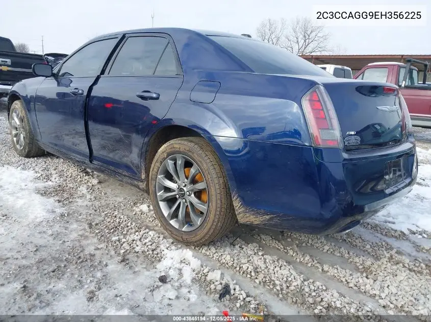 2C3CCAGG9EH356225 2014 Chrysler 300 300S