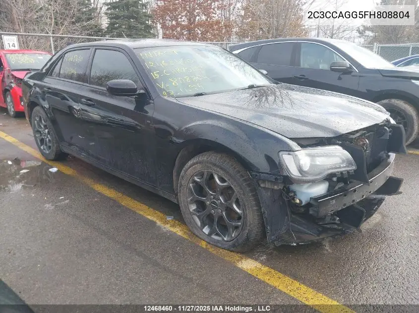 2C3CCAGG5FH808804 2015 Chrysler 300 S