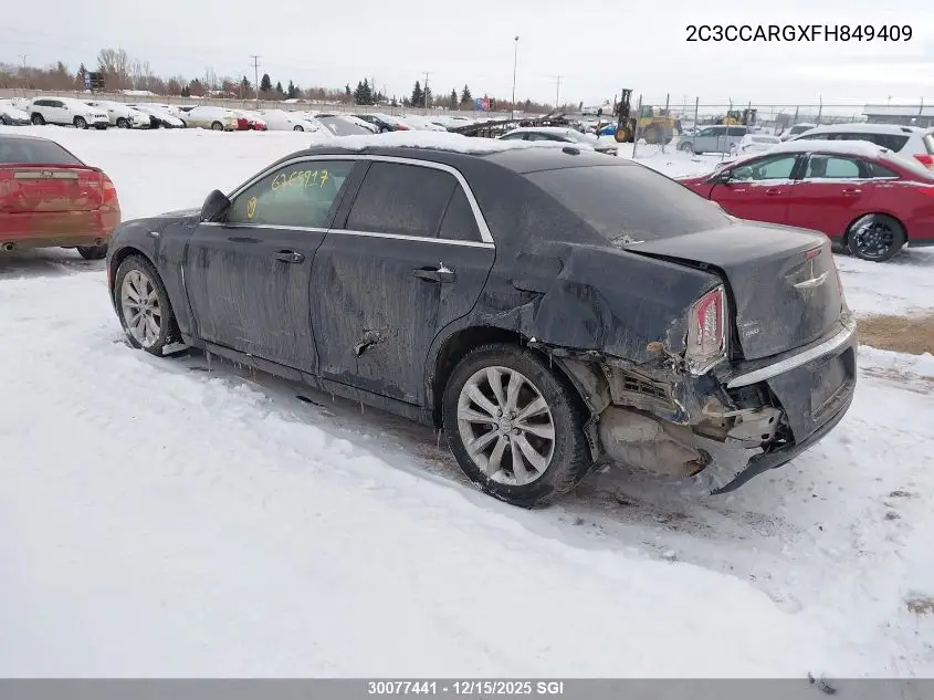 2C3CCARGXFH849409 2015 Chrysler 300 Limited