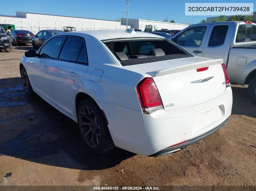 2C3CCABT2FH739428 2015 Chrysler 300 300S