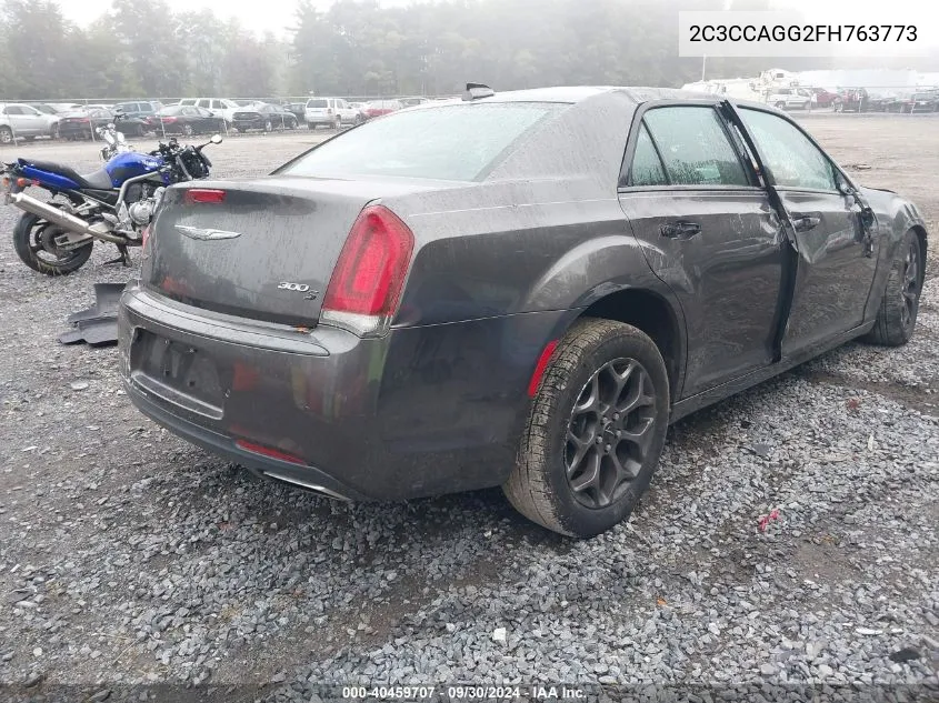 2C3CCAGG2FH763773 2015 Chrysler 300 S