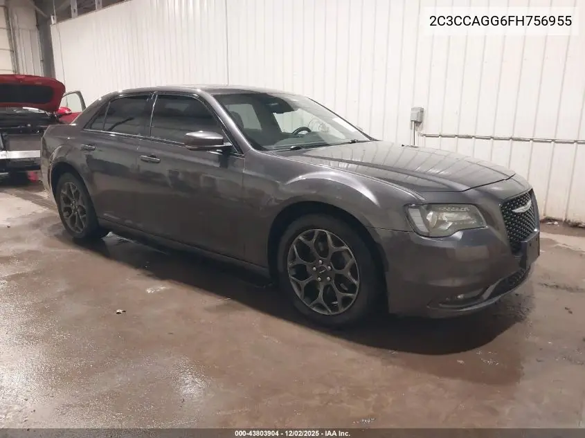 2C3CCAGG6FH756955 2015 Chrysler 300 S