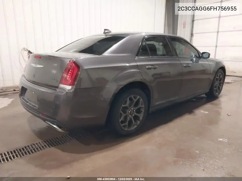 2C3CCAGG6FH756955 2015 Chrysler 300 S