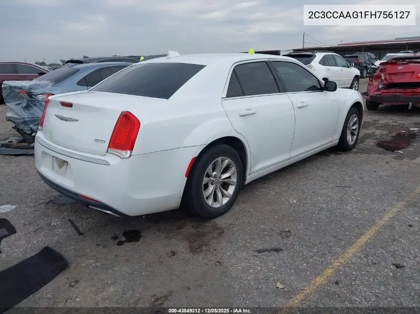 2C3CCAAG1FH756127 2015 Chrysler 300 Limited
