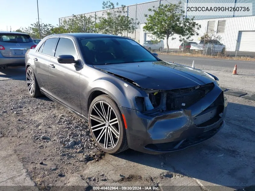 2C3CCAAG9GH260736 2016 Chrysler 300 Limited