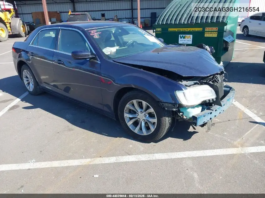 2C3CCAAG3GH216554 2016 Chrysler 300 Limited