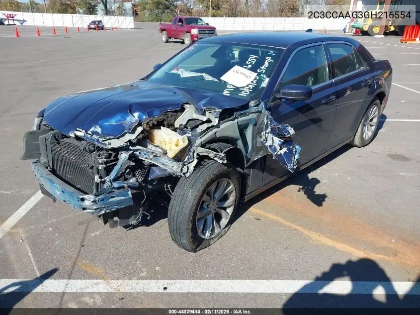 2C3CCAAG3GH216554 2016 Chrysler 300 Limited