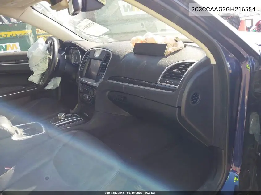 2C3CCAAG3GH216554 2016 Chrysler 300 Limited