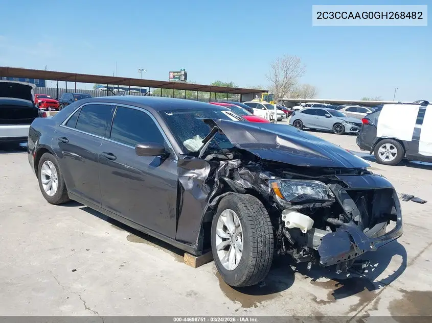 2C3CCAAG0GH268482 2016 Chrysler 300 Limited