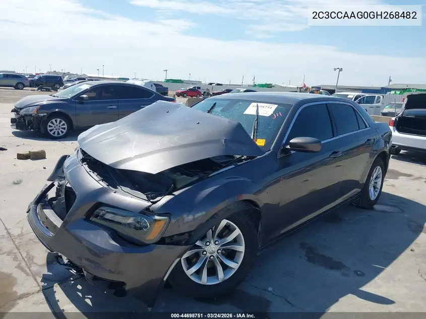 2C3CCAAG0GH268482 2016 Chrysler 300 Limited