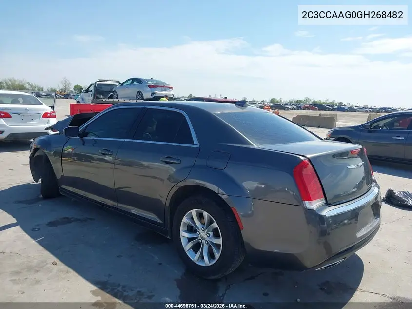 2C3CCAAG0GH268482 2016 Chrysler 300 Limited