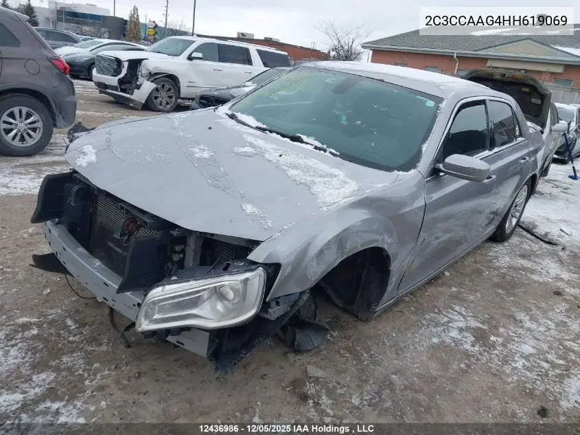 2C3CCAAG4HH619069 2017 Chrysler 300 Limited