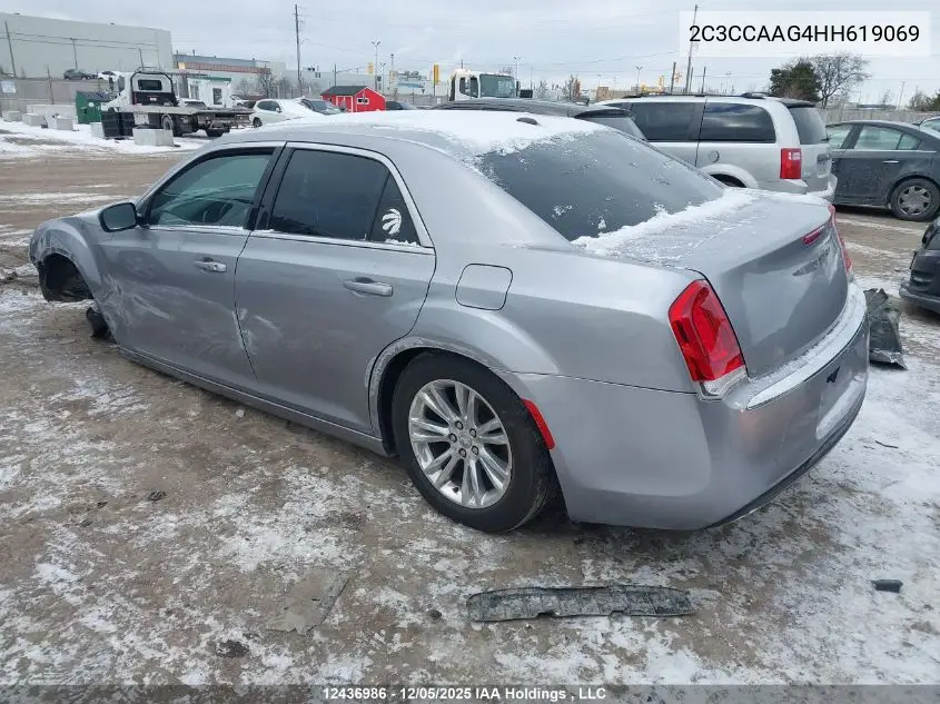 2C3CCAAG4HH619069 2017 Chrysler 300 Limited