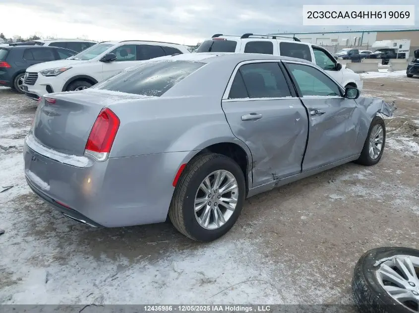 2C3CCAAG4HH619069 2017 Chrysler 300 Limited