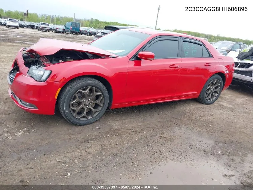 2C3CCAGG8HH606896 2017 Chrysler 300 300S Alloy Edition Awd