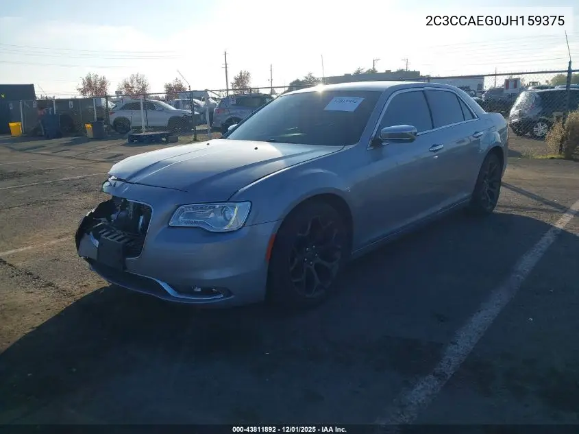 2C3CCAEG0JH159375 2018 Chrysler 300 Limited