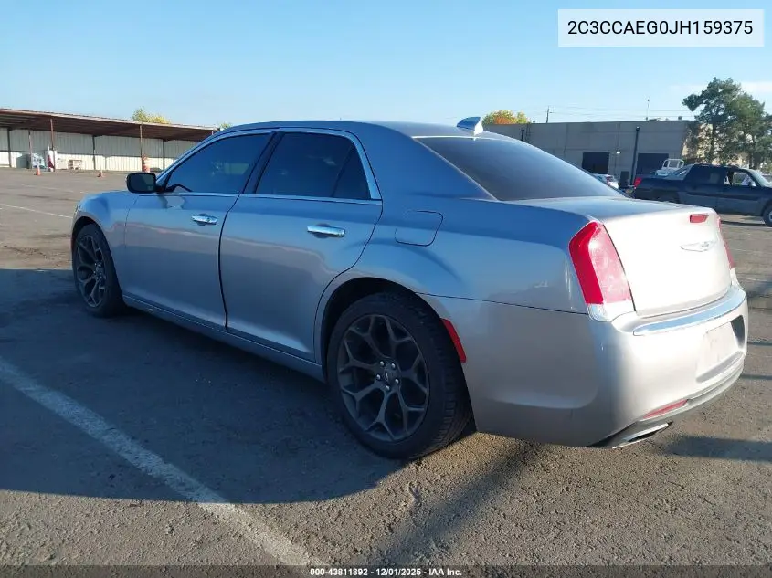 2C3CCAEG0JH159375 2018 Chrysler 300 Limited